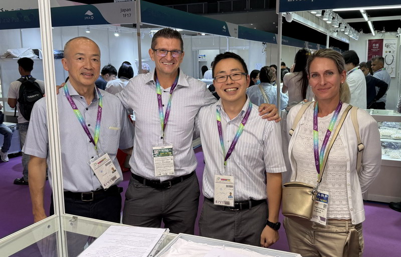 Üzleti partnerek Japánból, Hongkong 2025 kiállítás